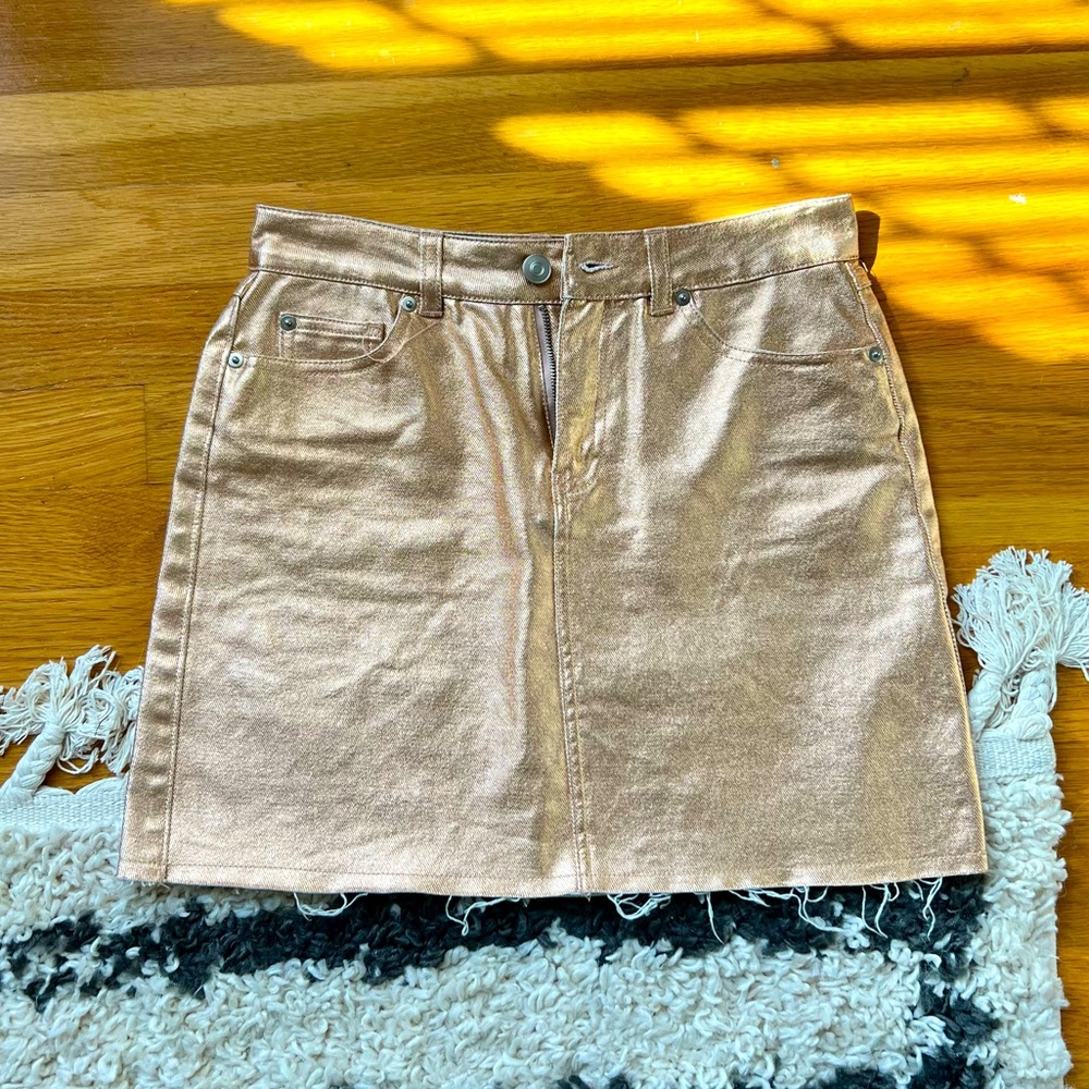 Metallic Skirt